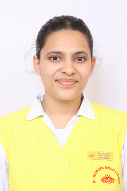 SANVI AGARWAL(YELLOW HOUSE VICE CAPTAIN)